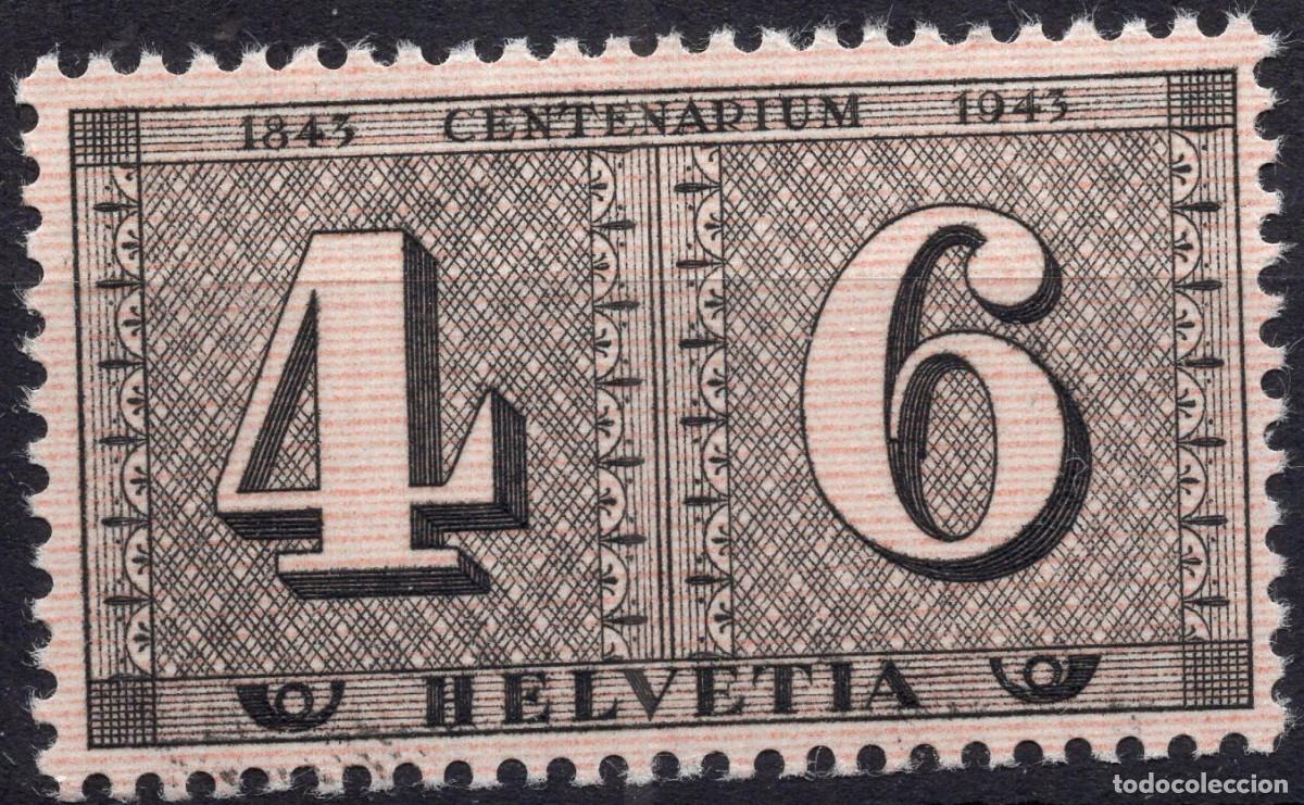 Stamps: SUIZA 1943 STAMP MICHEL CH 416