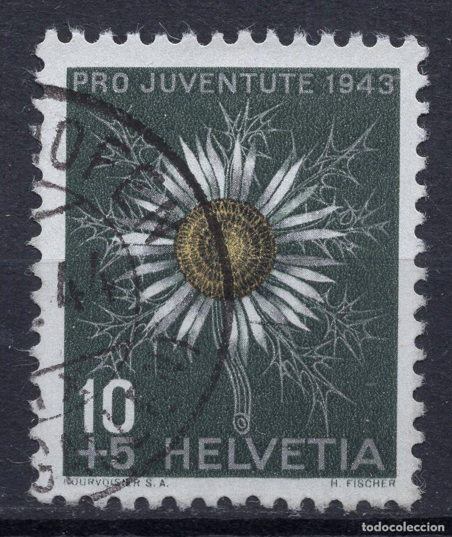 Stamps: SUIZA 1943 STAMP MICHEL CH 425