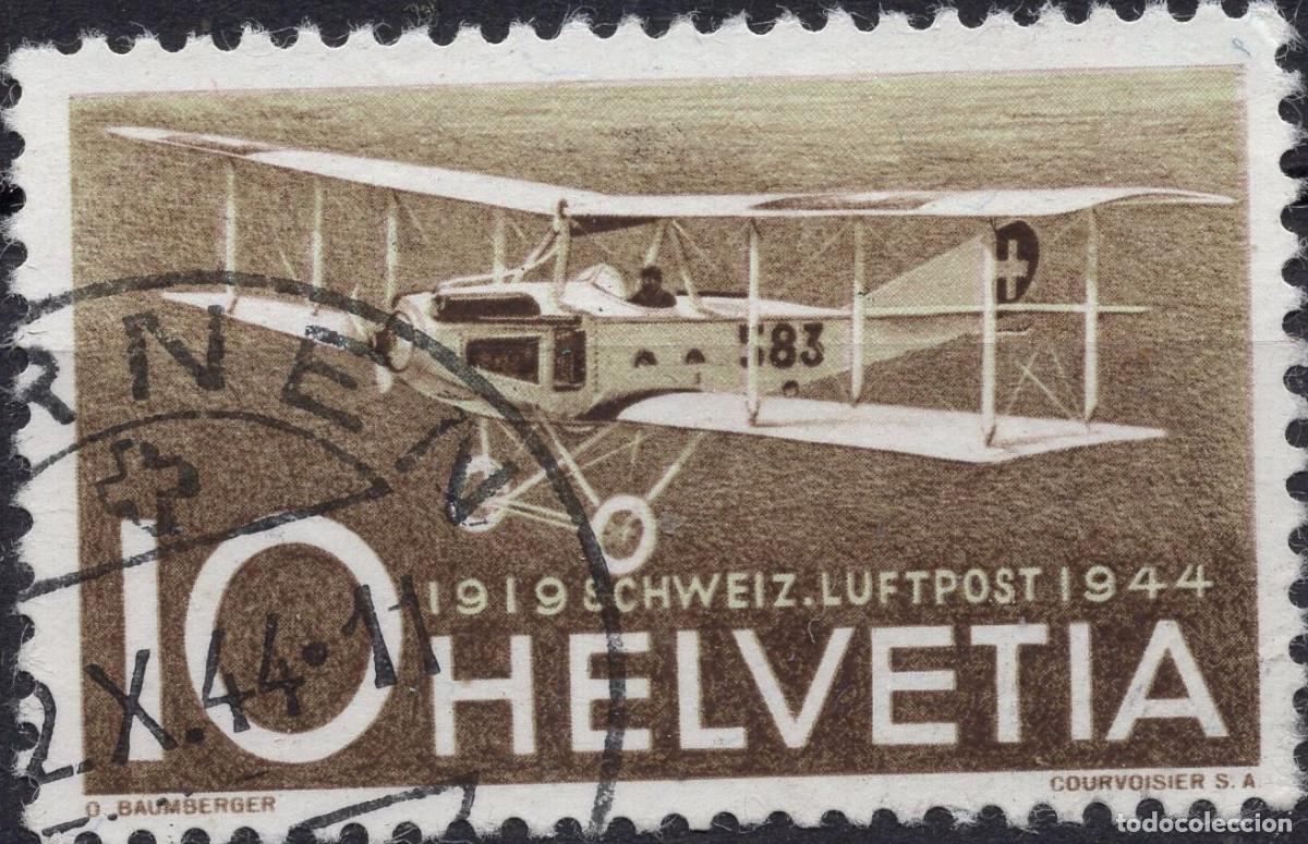 Stamps: SUIZA 1944 STAMP MICHEL CH 435