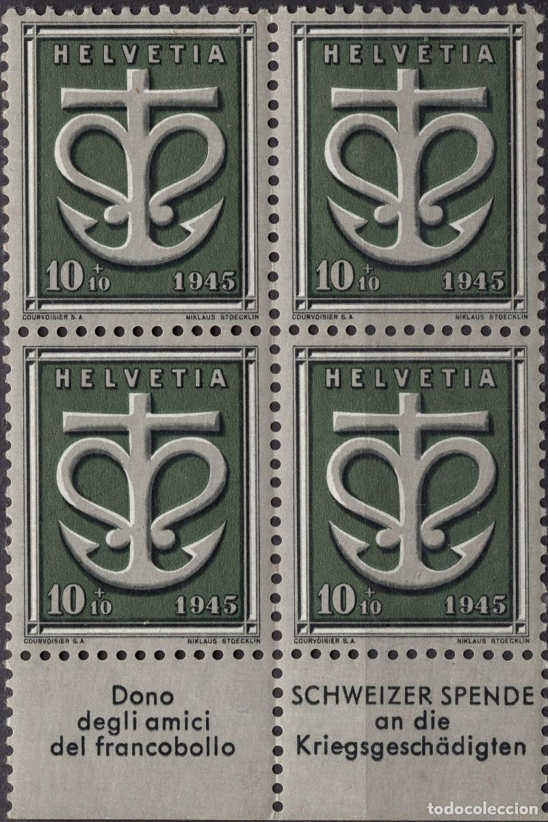 Sellos: SUIZA 1945 STAMP MICHEL CH 443