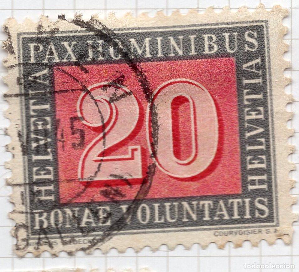 Sellos: SUIZA 1945 STAMP MICHEL CH 449