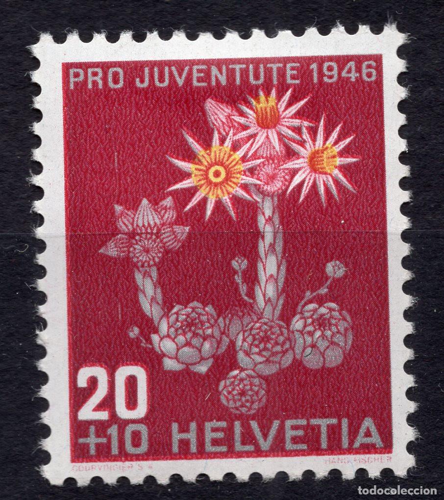 Sellos: SUIZA 1946 STAMP MICHEL CH 477