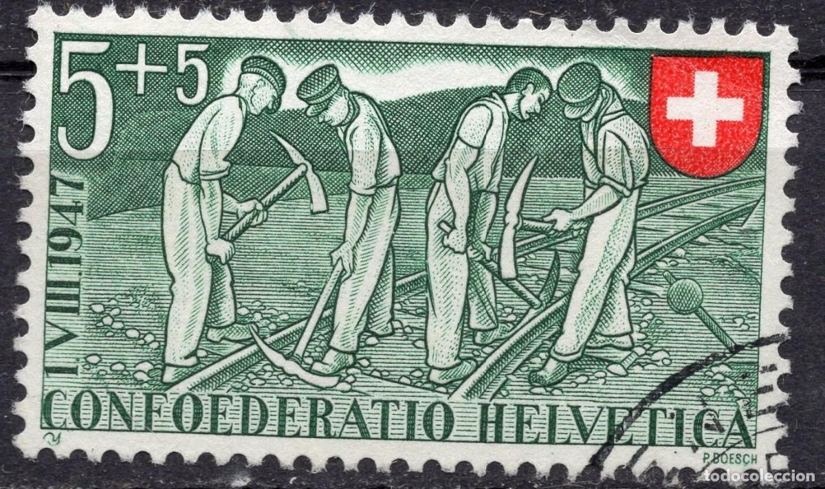 Briefmarken: SUIZA 1947 STAMP MICHEL CH 480