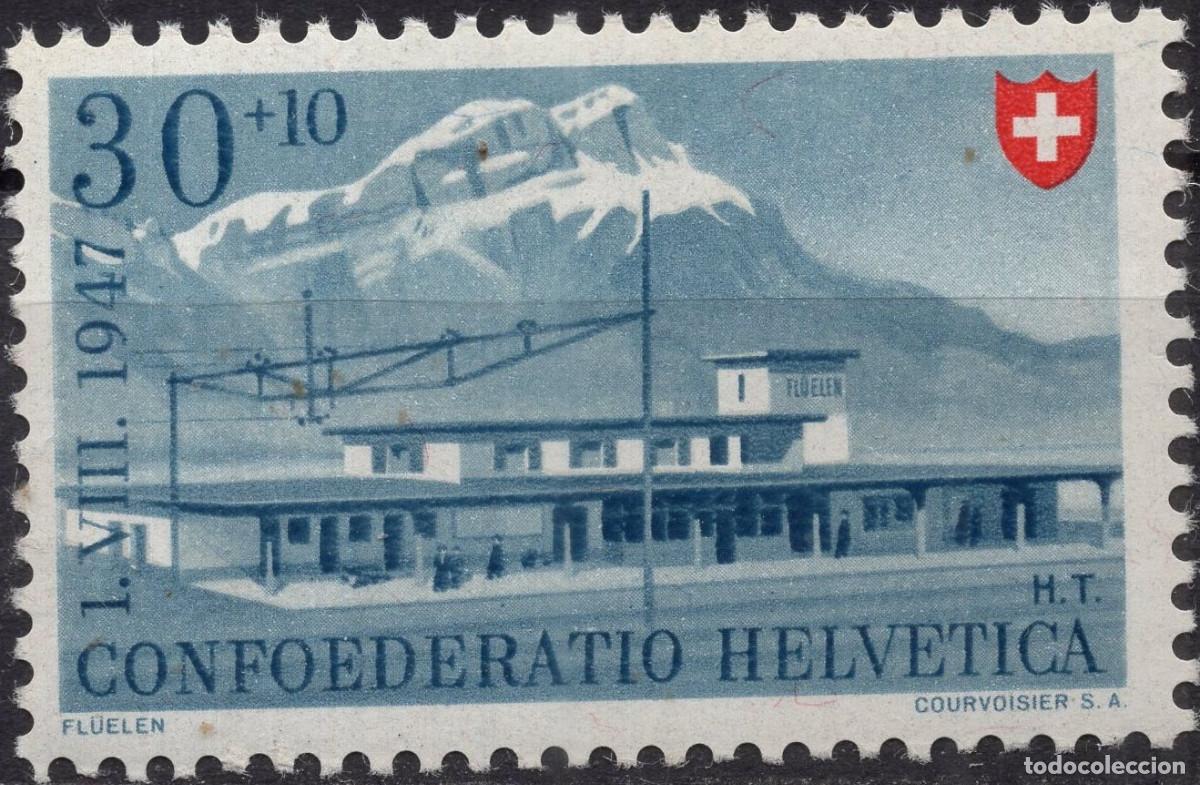 Sellos: SUIZA 1947 STAMP MICHEL CH 483