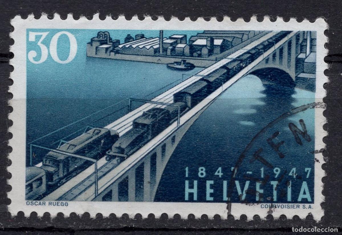 Sellos: SUIZA 1947 STAMP MICHEL CH 487