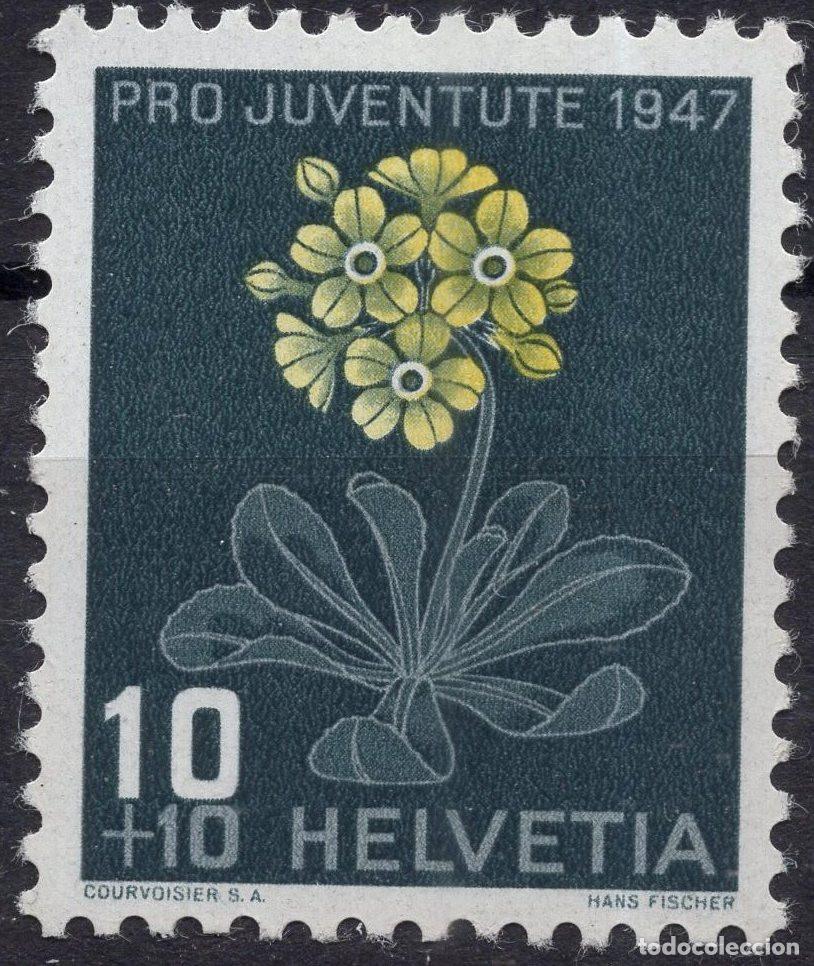 Sellos: SUIZA 1947 STAMP MICHEL CH 489