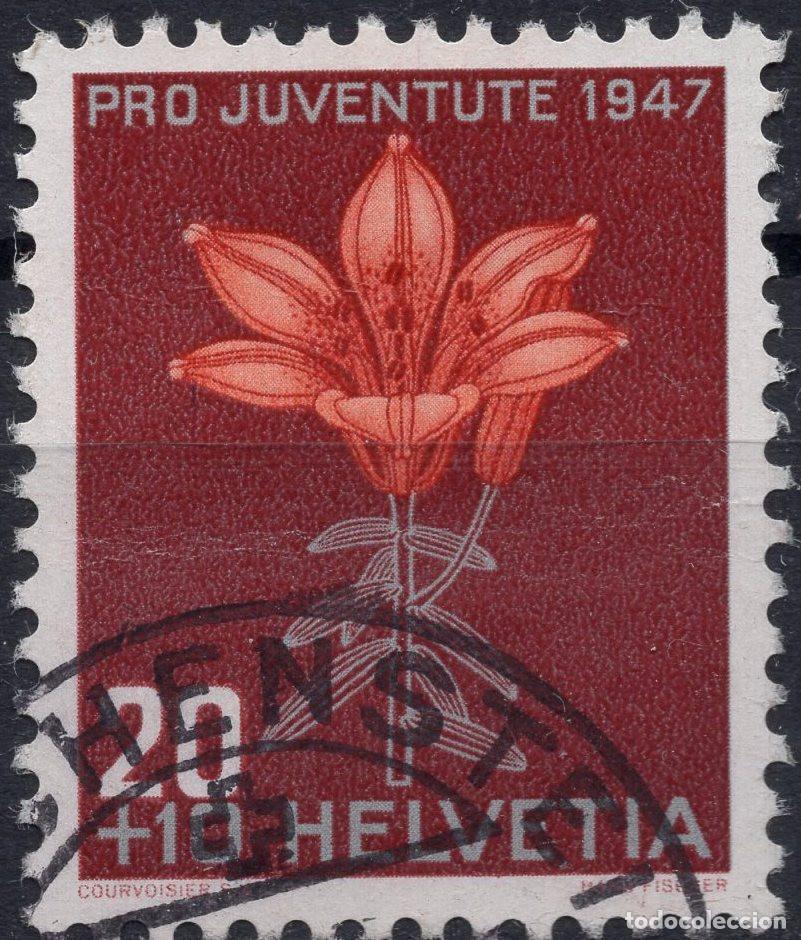 Sellos: SUIZA 1947 STAMP MICHEL CH 490