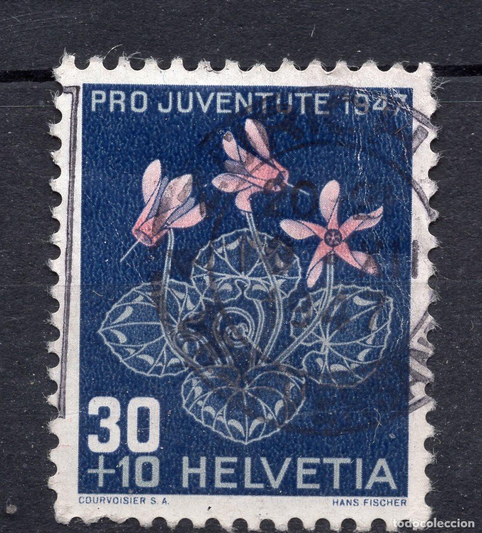 Sellos: SUIZA 1947 STAMP MICHEL CH 491