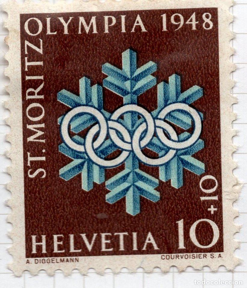 Sellos: SUIZA 1948 STAMP MICHEL CH 493X