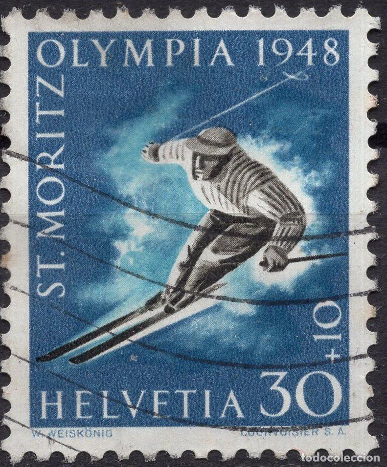 Sellos: SUIZA 1948 STAMP MICHEL CH 495X
