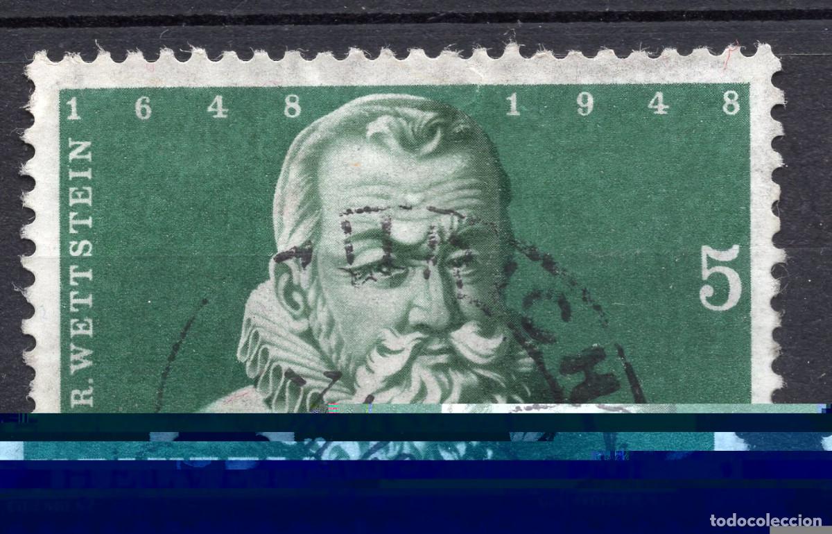 Sellos: SUIZA 1948 STAMP MICHEL CH 496