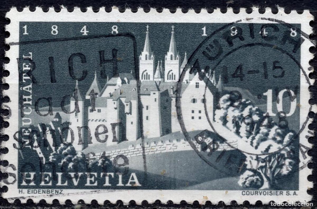 Sellos: SUIZA 1948 STAMP MICHEL CH 497