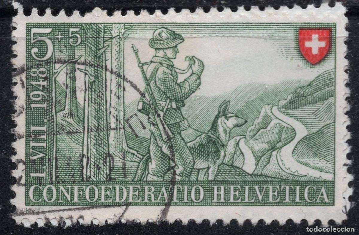 Timbres: SUIZA 1948 STAMP MICHEL CH 508