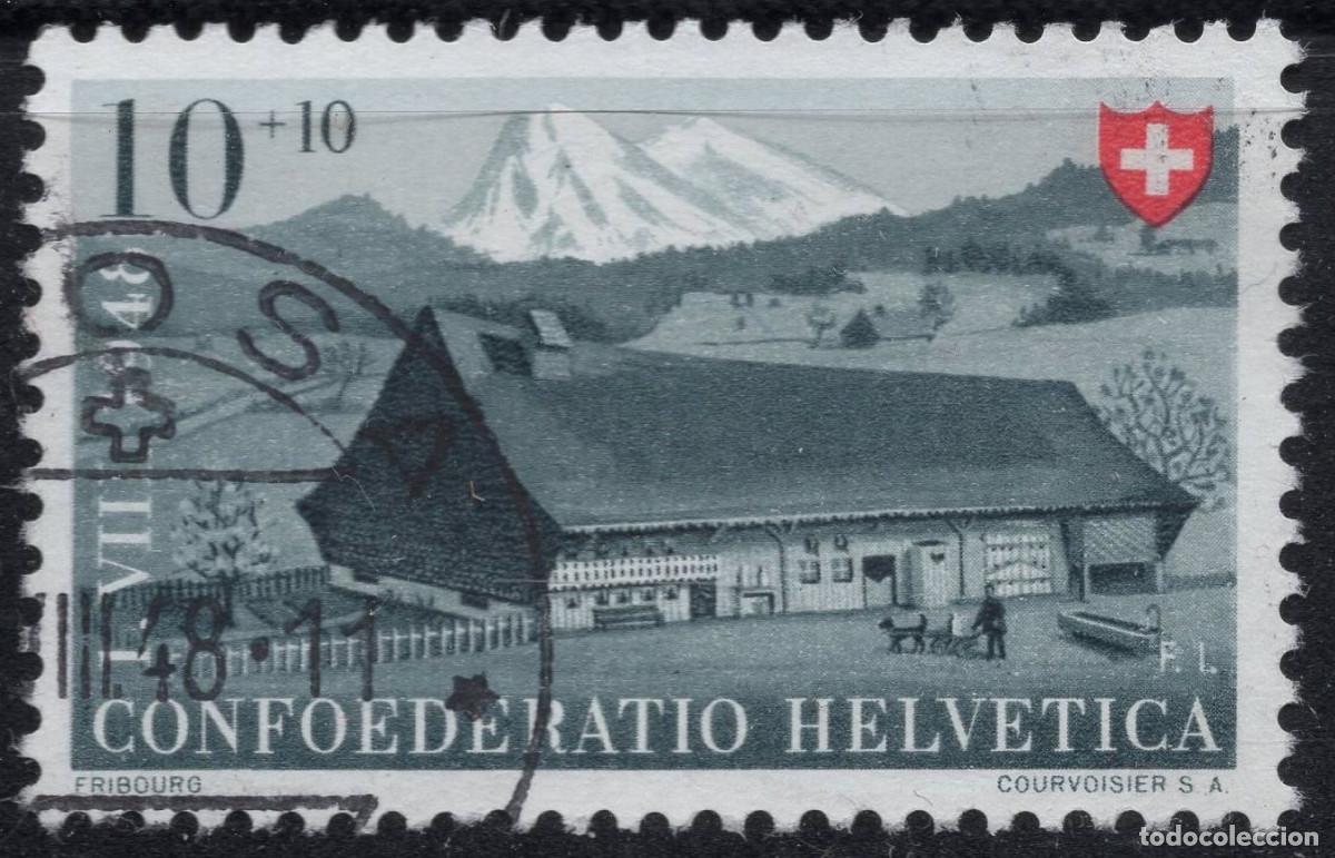 Briefmarken: SUIZA 1948 STAMP MICHEL CH 509