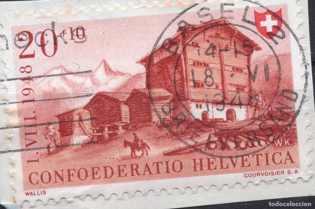 Timbres: SUIZA 1948 STAMP MICHEL CH 510