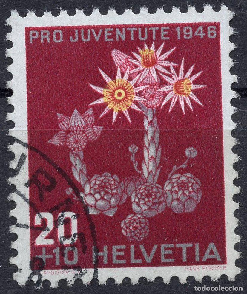 Selos: SUIZA 1948 STAMP MICHEL CH 516
