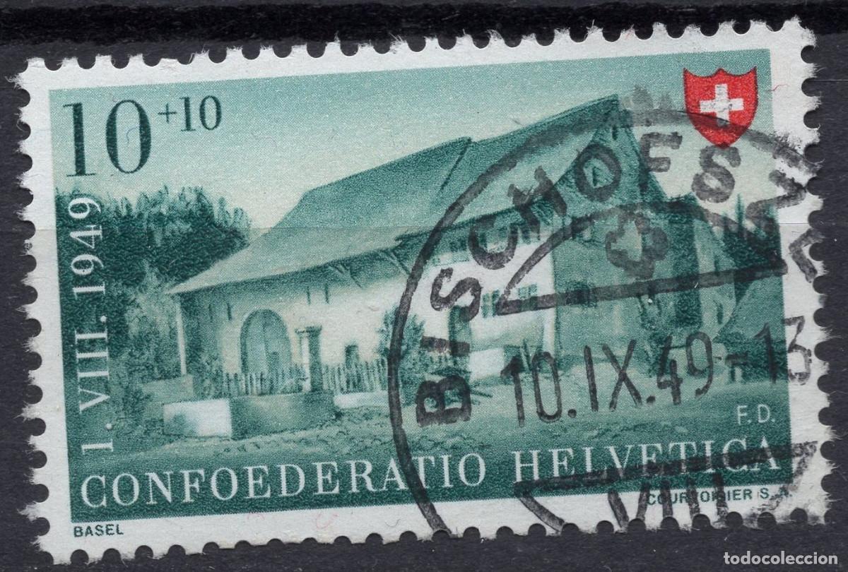 Sellos: SUIZA 1949 STAMP MICHEL CH 526