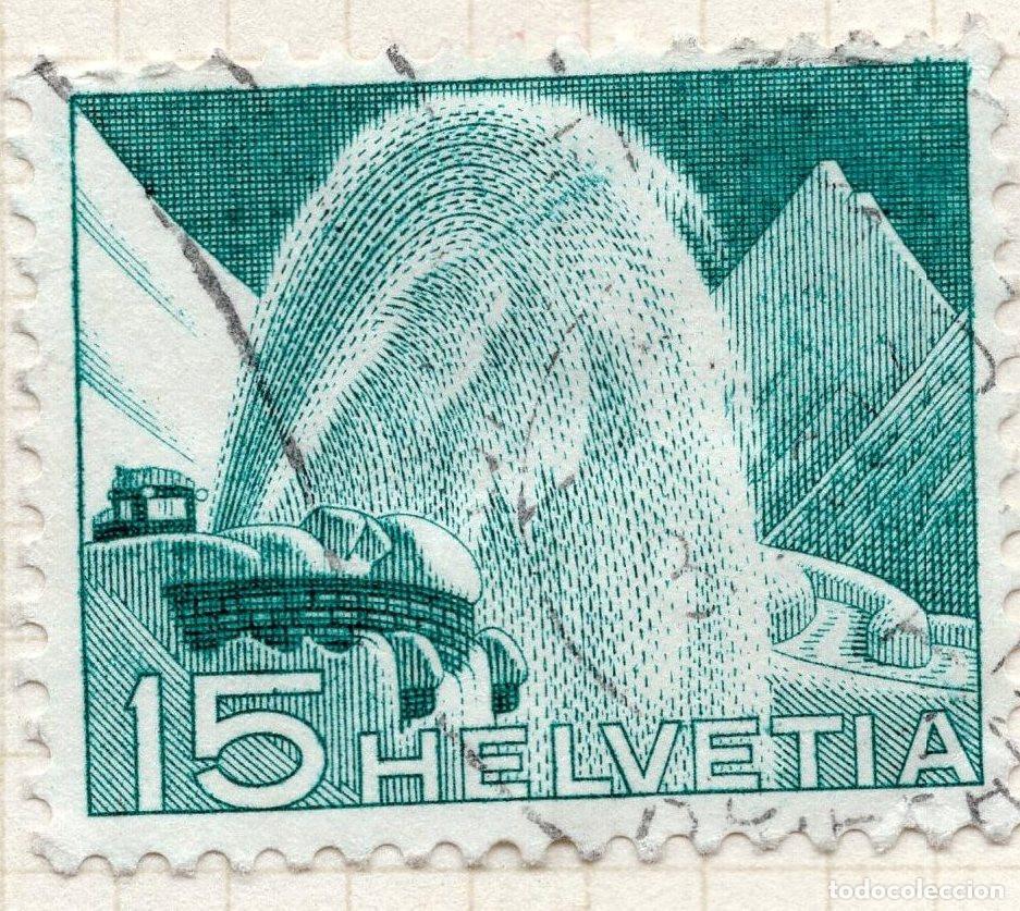 Selos: SUIZA 1949 STAMP MICHEL CH 532