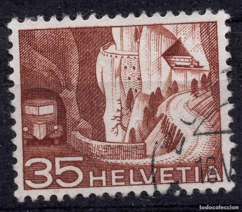 Timbres: SUIZA 1949 STAMP MICHEL CH 536