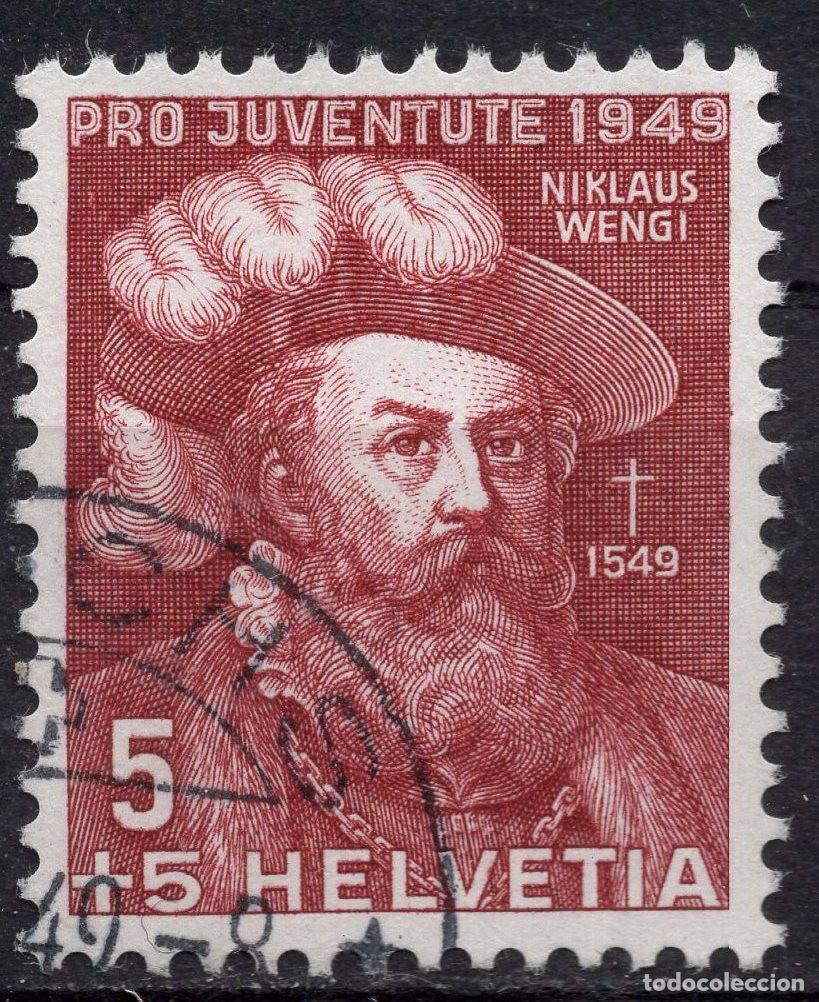 Sellos: SUIZA 1949 STAMP MICHEL CH 541