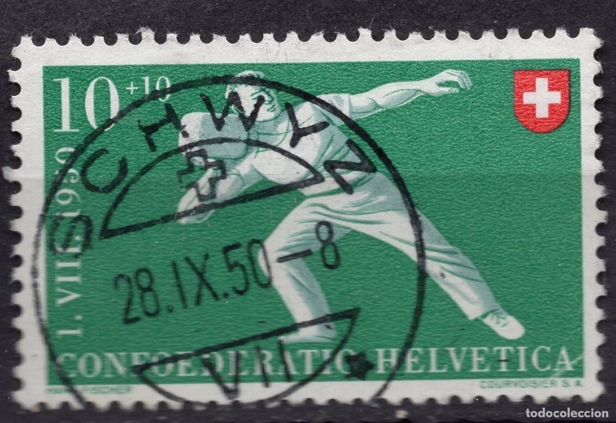 Sellos: SUIZA 1950 STAMP MICHEL CH 546