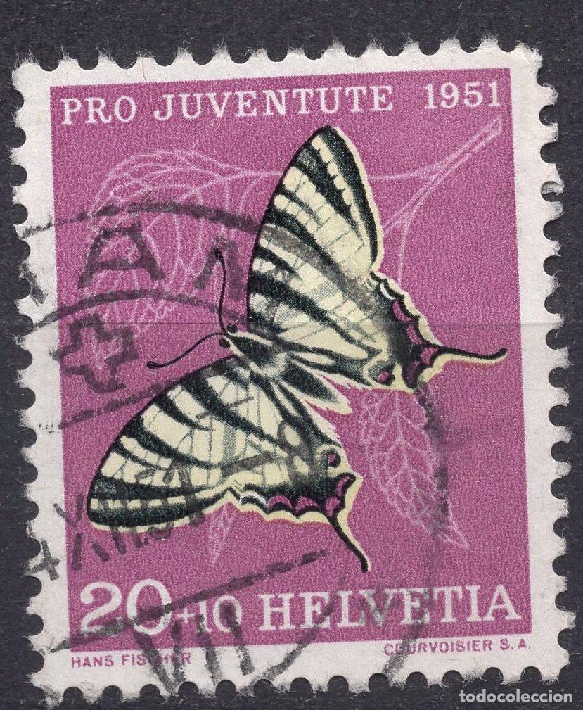 Sellos: SUIZA 1951 STAMP MICHEL CH 563
