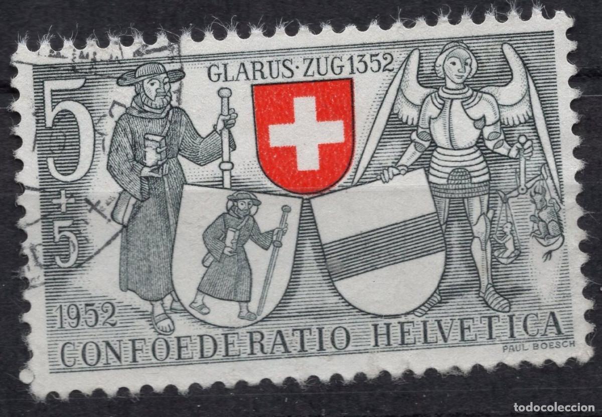 Sellos: SUIZA 1952 STAMP MICHEL CH 570