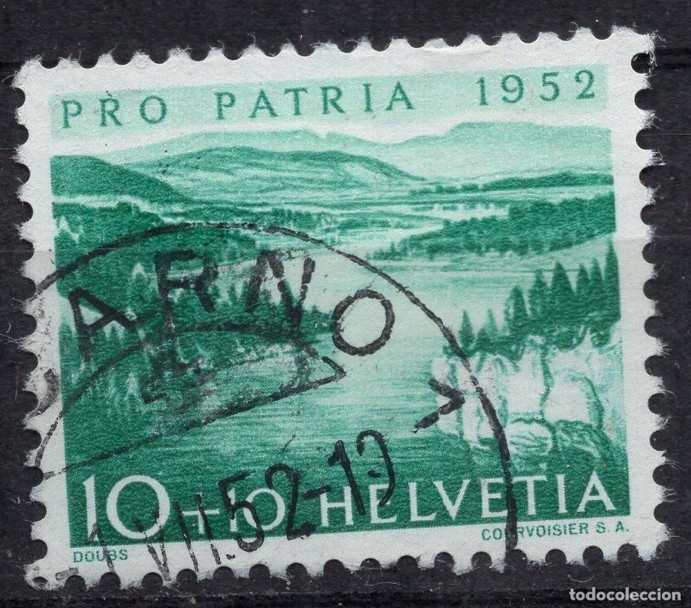 Sellos: SUIZA 1952 STAMP MICHEL CH 571
