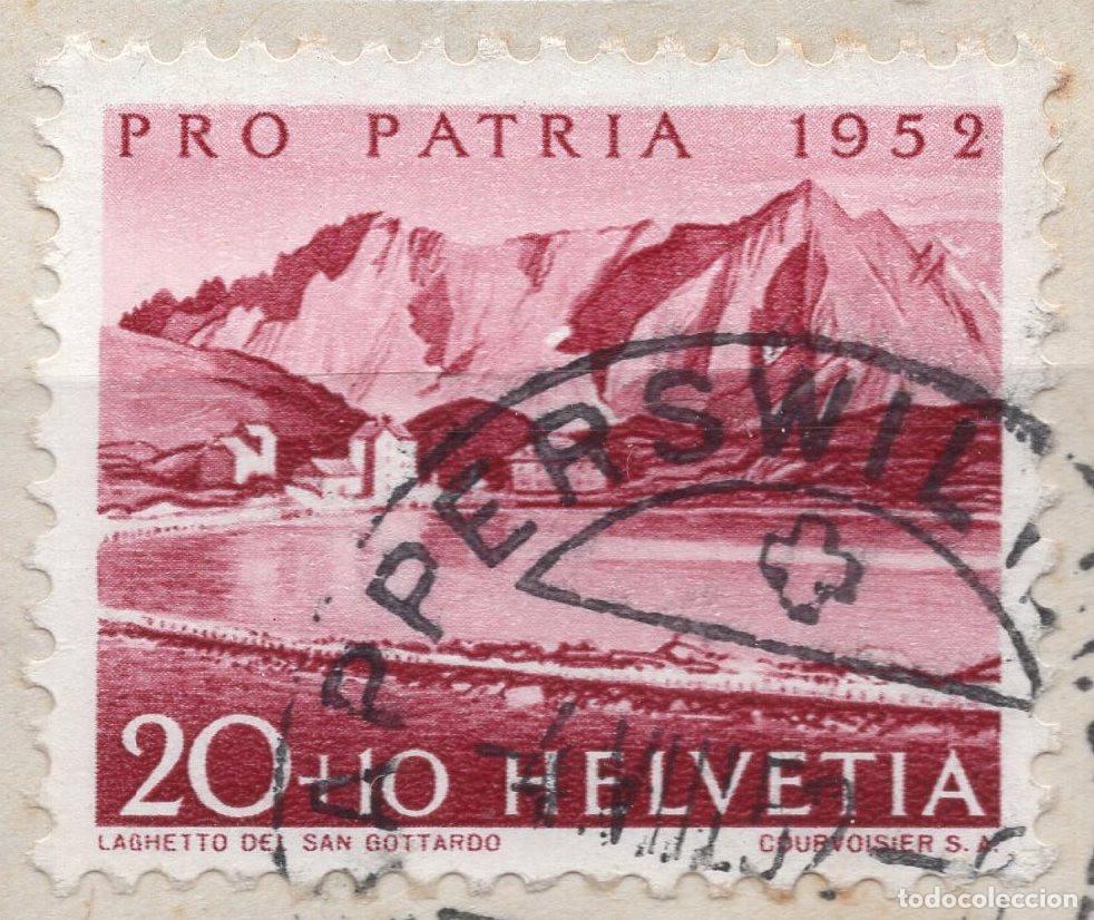 Sellos: SUIZA 1952 STAMP MICHEL CH 572