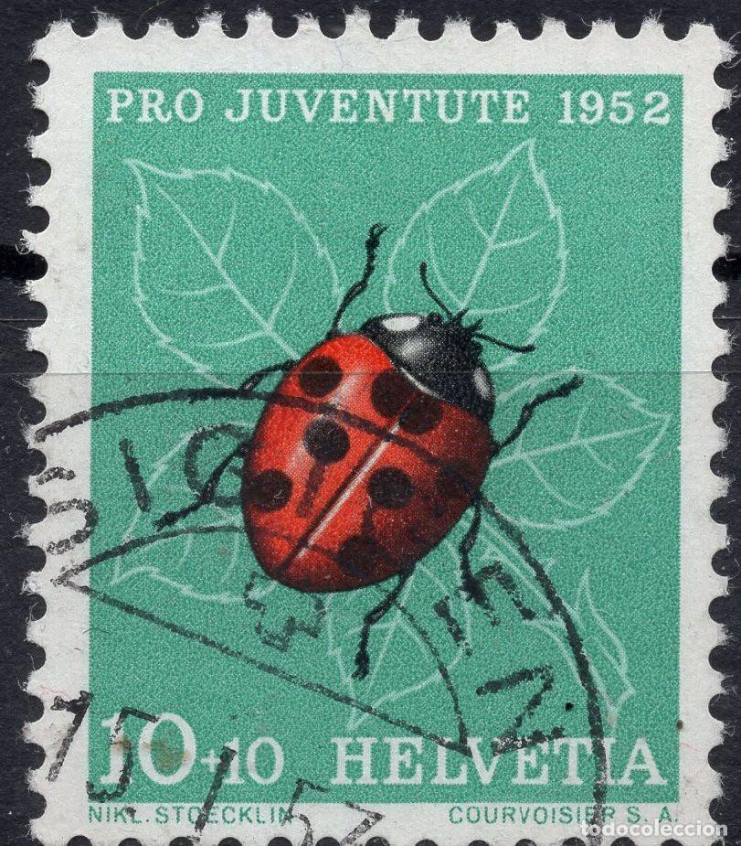 Sellos: SUIZA 1952 STAMP MICHEL CH 576