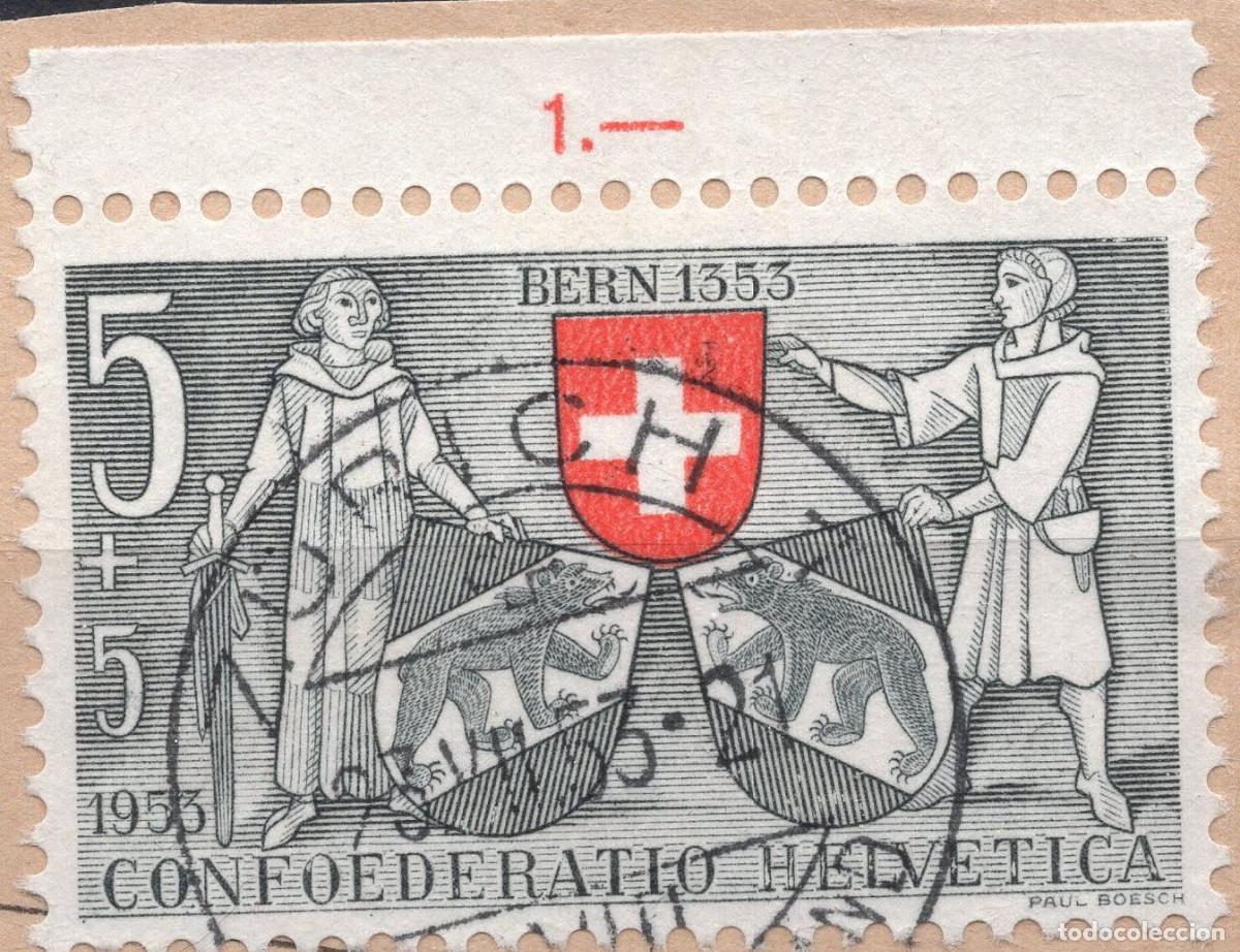 Stamps: SUIZA 1953 STAMP MICHEL CH 580