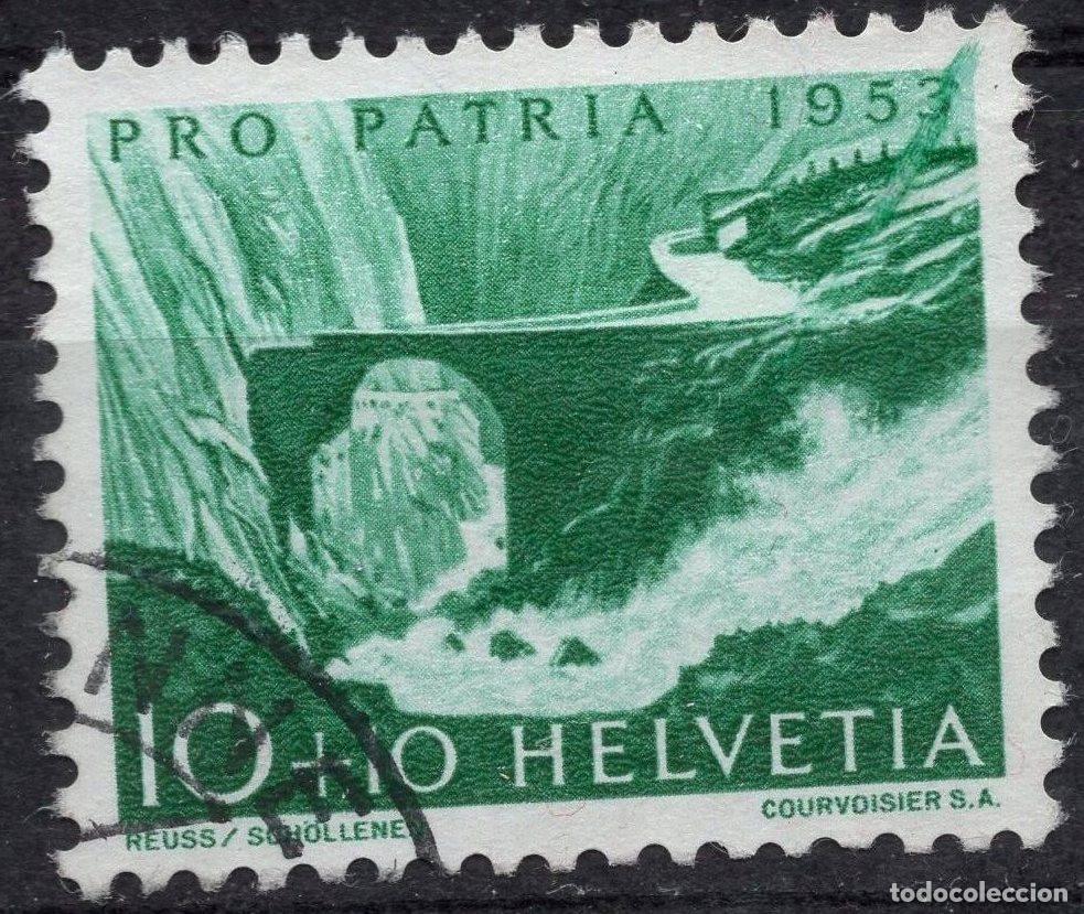 Sellos: SUIZA 1953 STAMP MICHEL CH 581