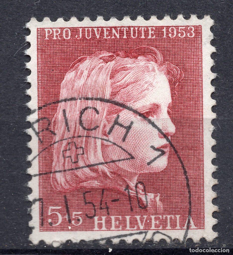 Stamps: SUIZA 1953 STAMP MICHEL CH 588