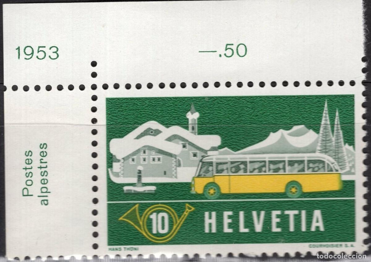 Sellos: SUIZA 1953 STAMP MICHEL CH 586A-587A