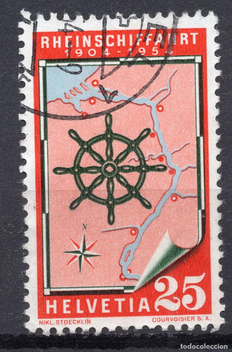 Sellos: SUIZA 1954 STAMP MICHEL CH 595