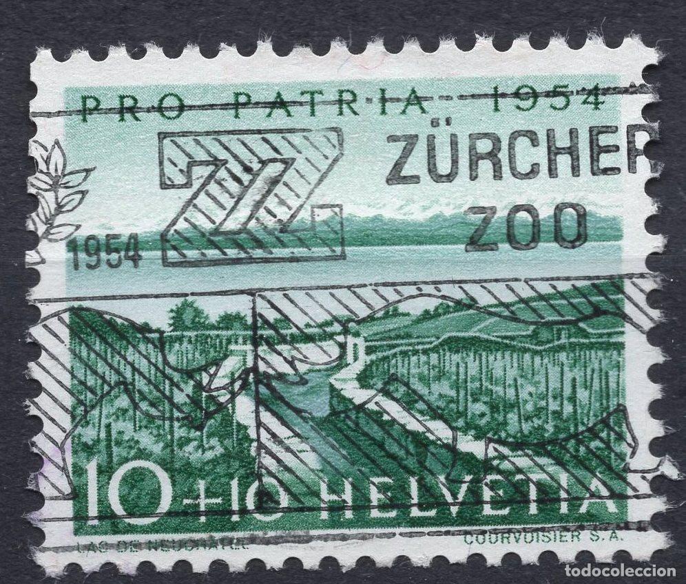 Sellos: SUIZA 1954 STAMP MICHEL CH 598