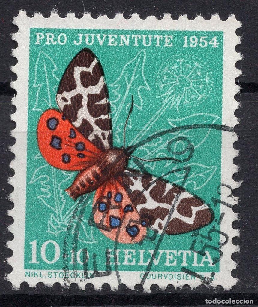 Sellos: SUIZA 1954 STAMP MICHEL CH 603