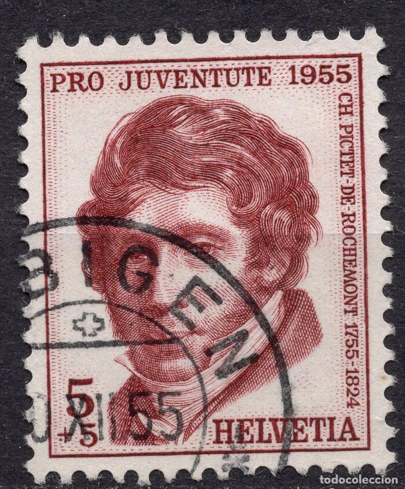 Sellos: SUIZA 1955 STAMP MICHEL CH 618
