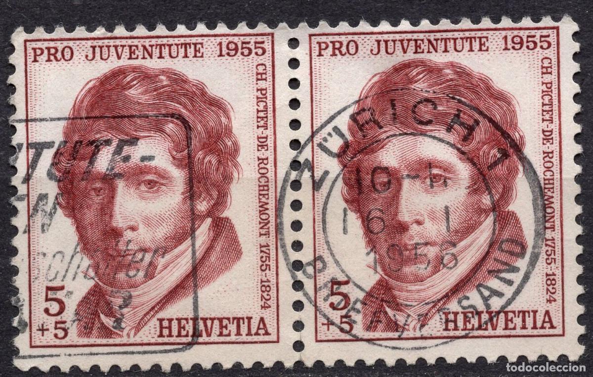 Sellos: SUIZA 1955 STAMP MICHEL CH 618