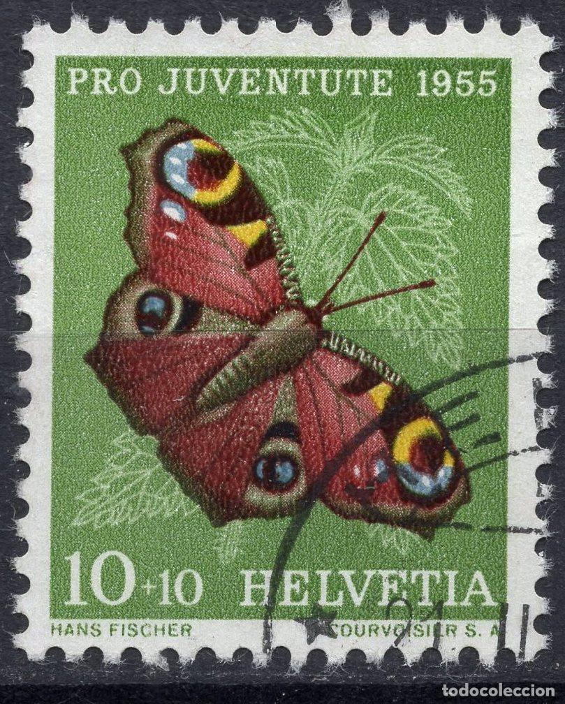 Sellos: SUIZA 1955 STAMP MICHEL CH 619
