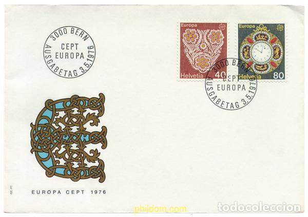 Sellos: 23770 MNH SUIZA 1976 EUROPA CEPT 1976 - ARTESANIA