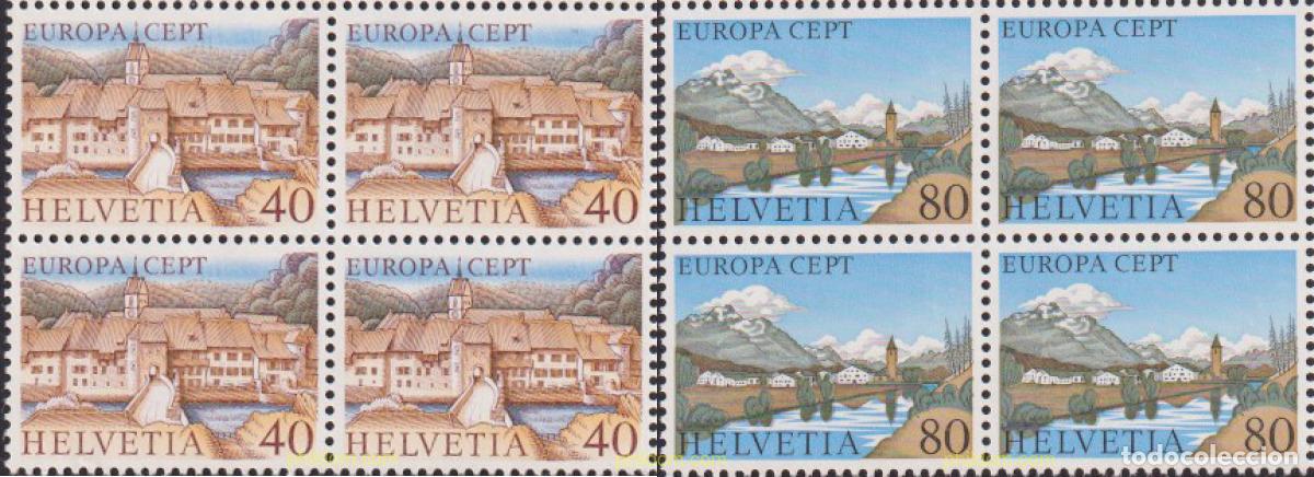 Sellos: 620652 MNH SUIZA 1977 EUROPA CEPT. PAISAJES