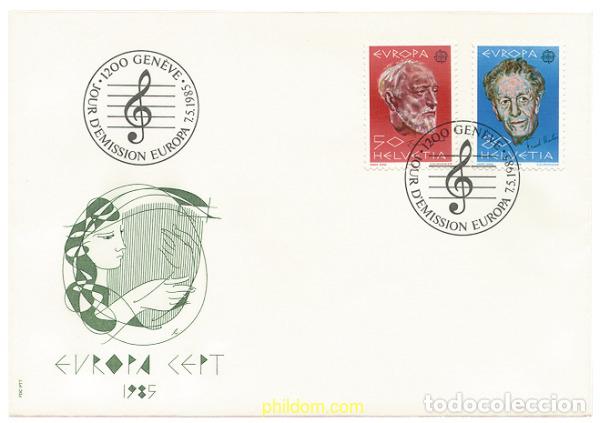 Sellos: 24069 MNH SUIZA 1985 EUROPA CEPT. A&Ntilde;O EUROPEO DE LA MUSICA