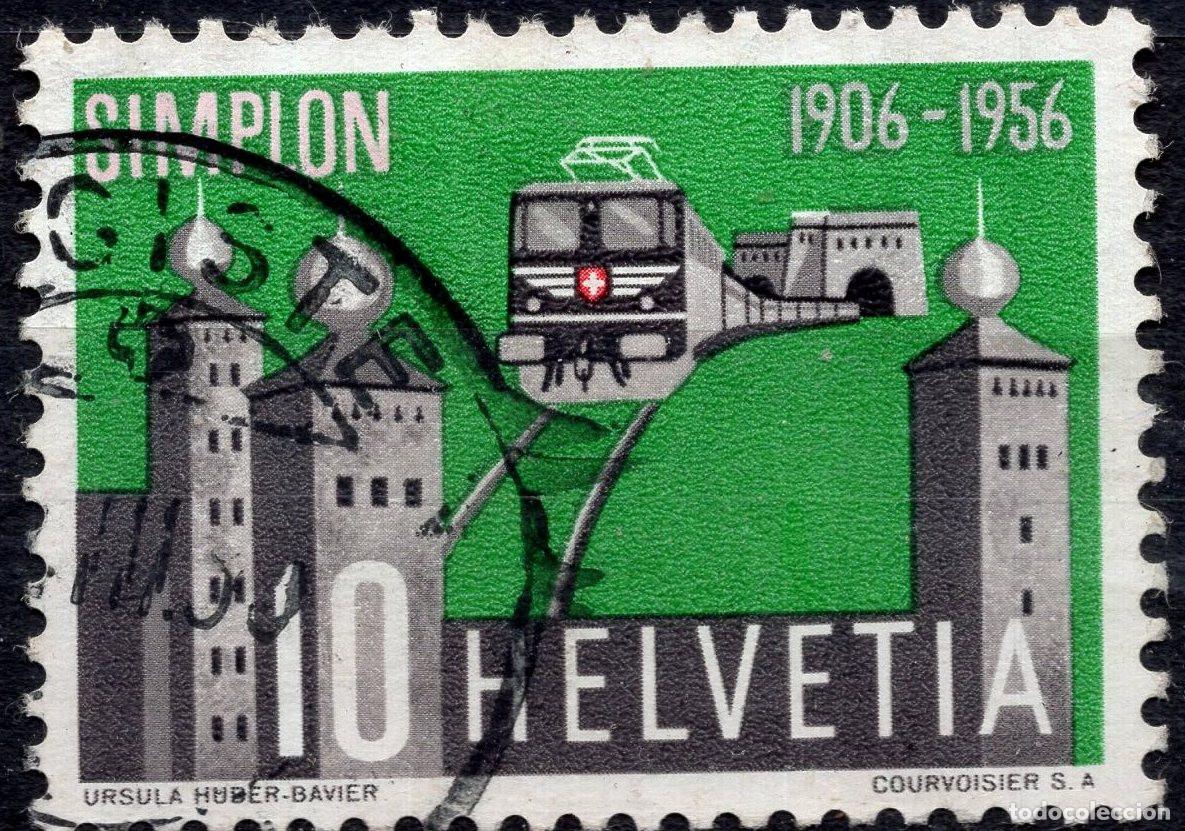 Sellos: SUIZA 1956 STAMP MICHEL CH 624