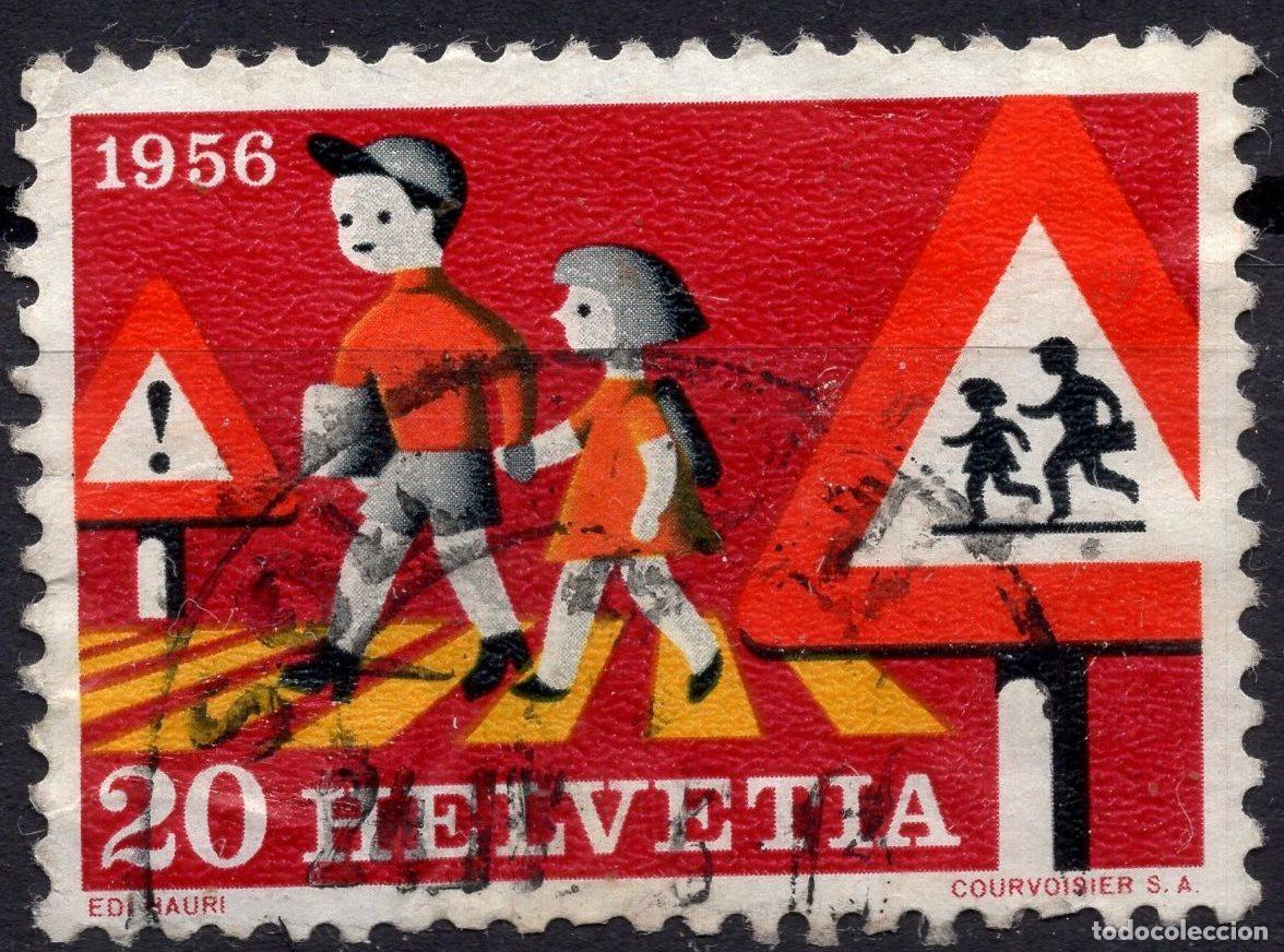 Sellos: SUIZA 1956 STAMP MICHEL CH 625