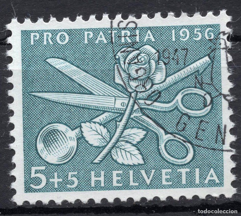 Sellos: SUIZA 1956 STAMP MICHEL CH 627