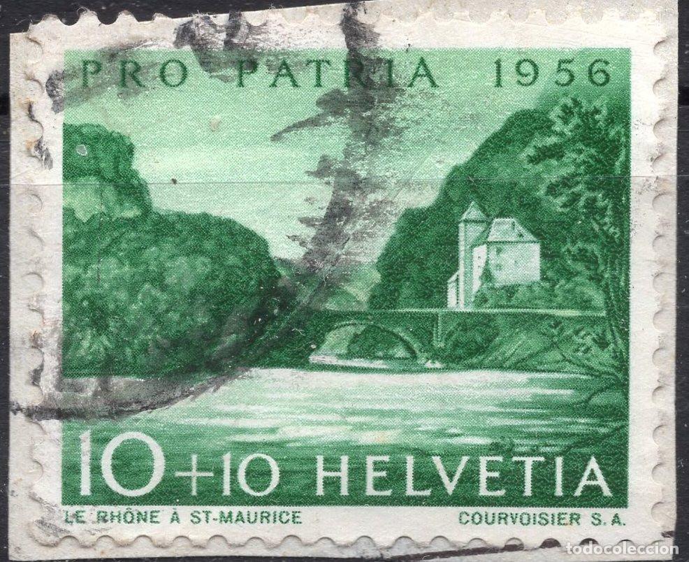 Sellos: SUIZA 1956 STAMP MICHEL CH 628
