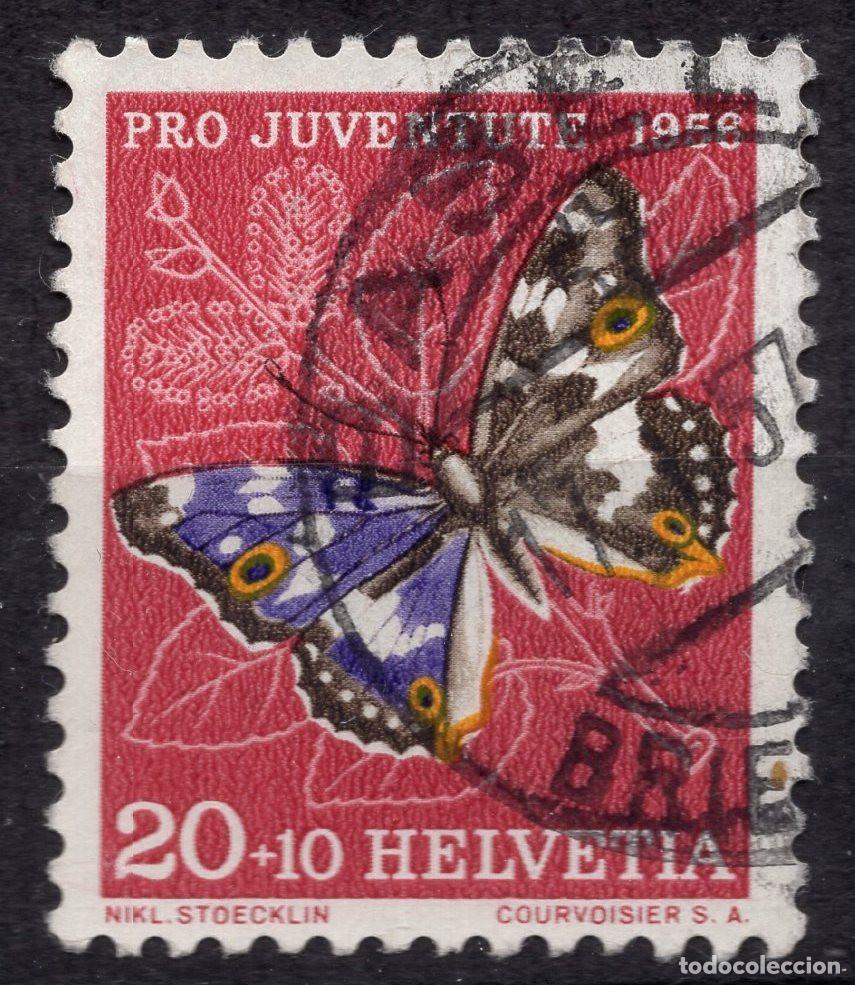 Sellos: SUIZA 1956 STAMP MICHEL CH 634