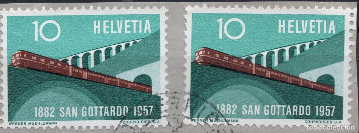 Sellos: SUIZA 1957 STAMP MICHEL CH 638a