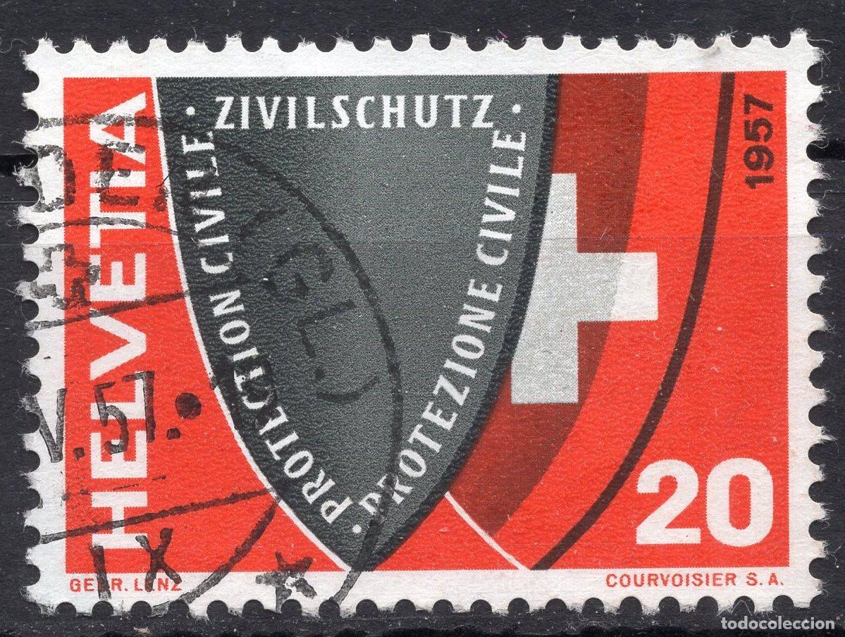 Sellos: SUIZA 1957 STAMP MICHEL CH 639